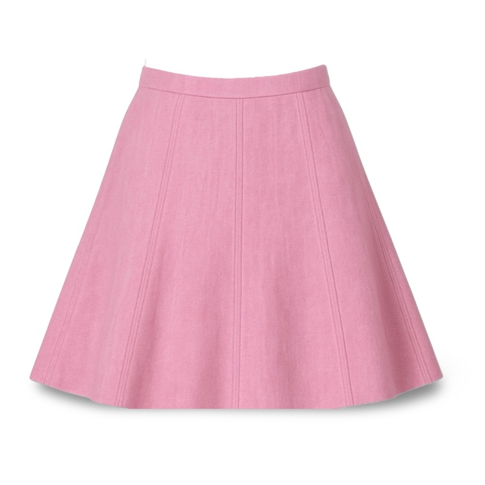 Pink Wool Skirt